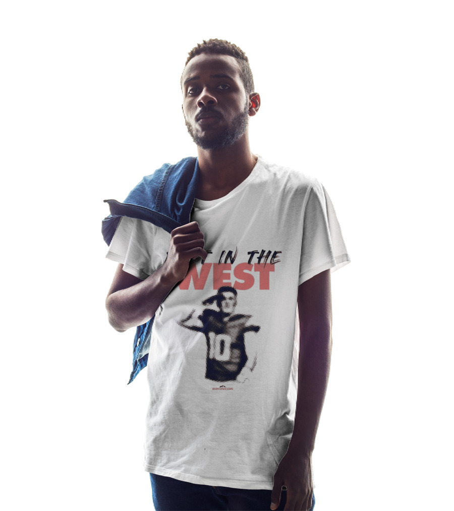 Best In The West Denver Broncos Number 10 Player T-Shirt