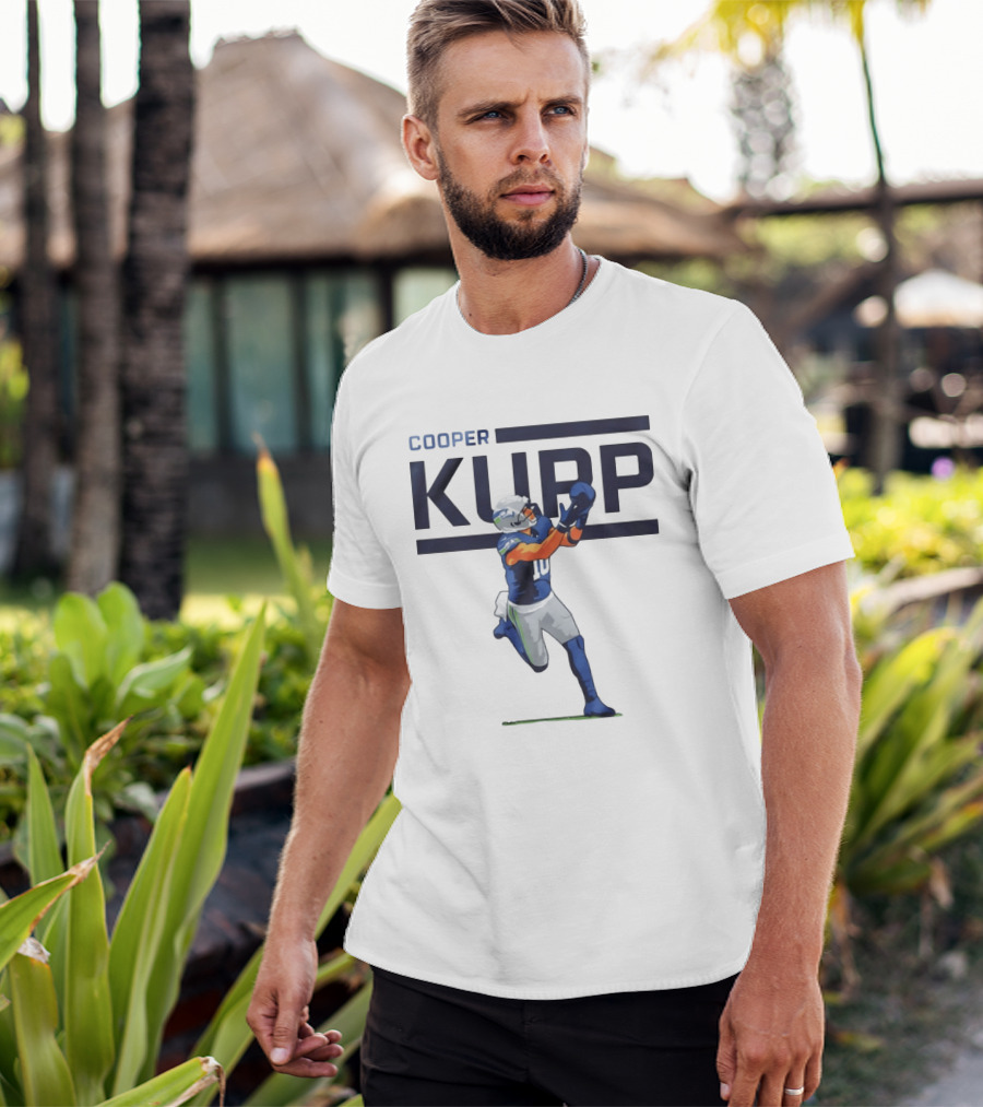 Cooper Kupp Seattle Seahawks Catching Action T-Shirt