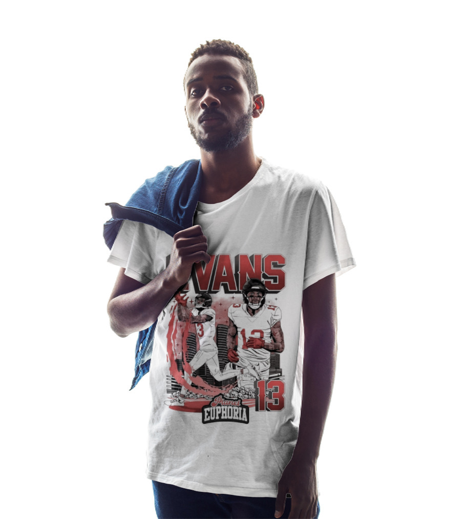 Evans 13 Euphoria Tampa Bay Buccaneers Football T-Shirt