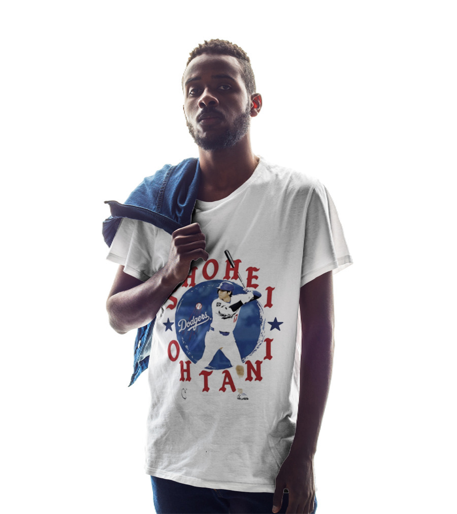 Shohei Ohtani Los Angeles Dodgers October Baseball Player Batter T-Shirt