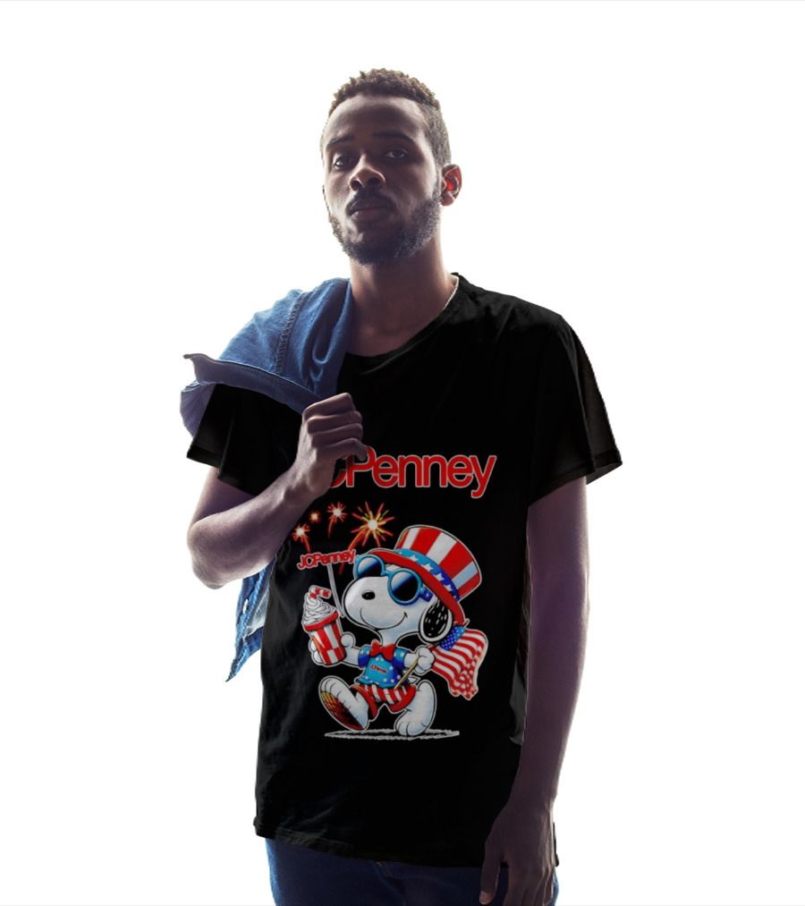 JCPenney Snoopy America 1776 2026 250th Anniversary Celebration T-Shirt