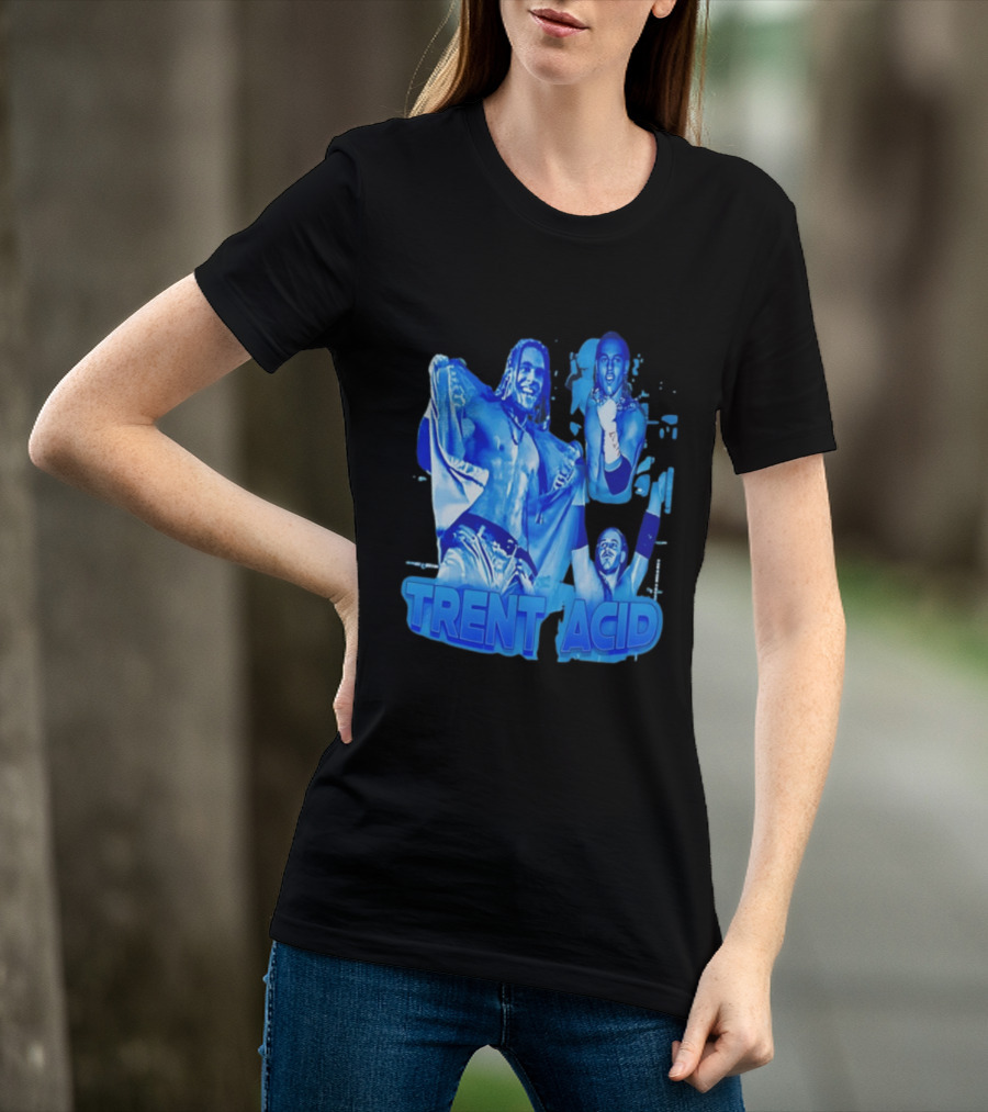 Trent Acid Wrestling Legend Blue Collage без буквы T-Shirt