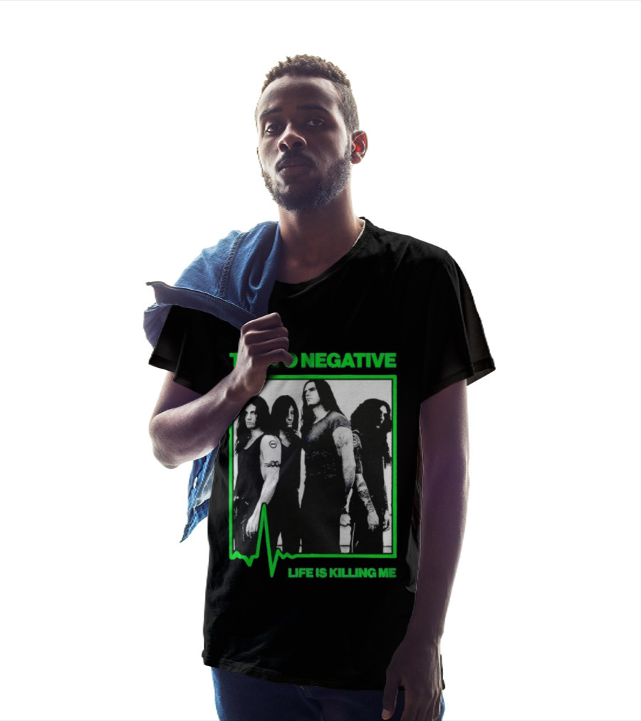 Type O Negative Life Is Killing Me Band Photo Peter Steele T-Shirt