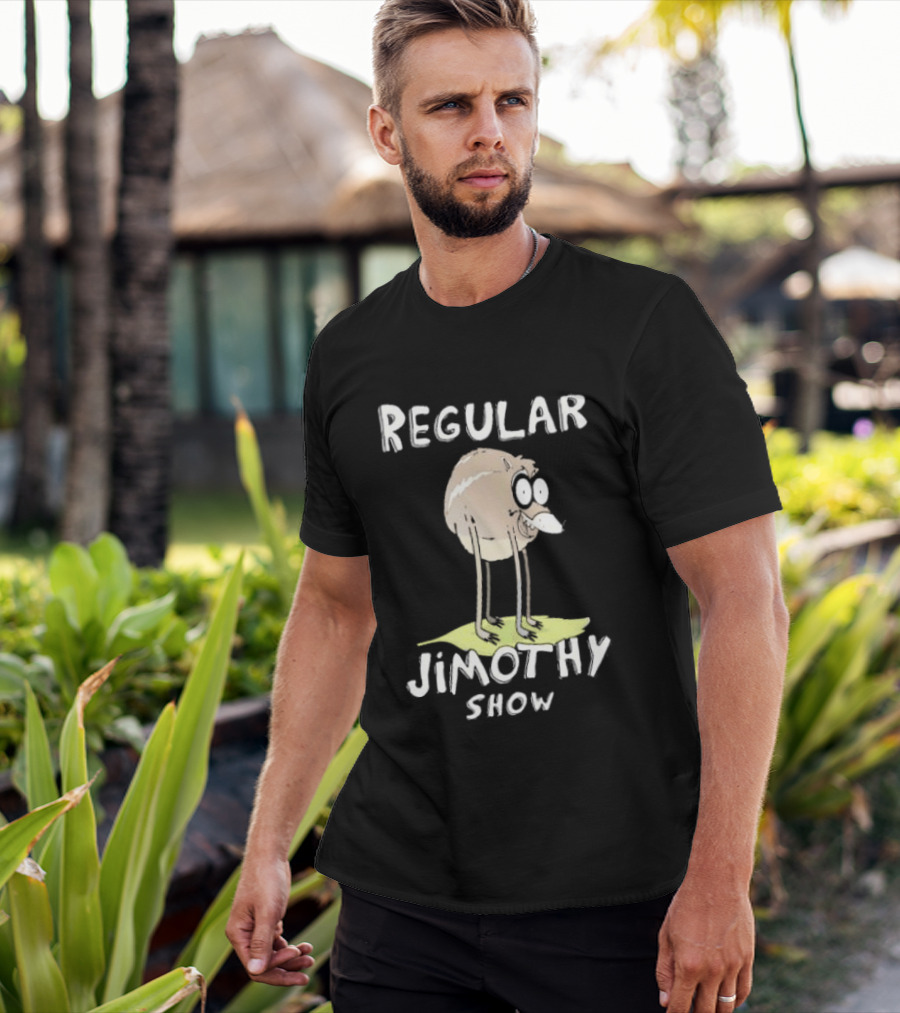 Regular Jimothy Show Cartoon Character Comedy Bird T-Shirt