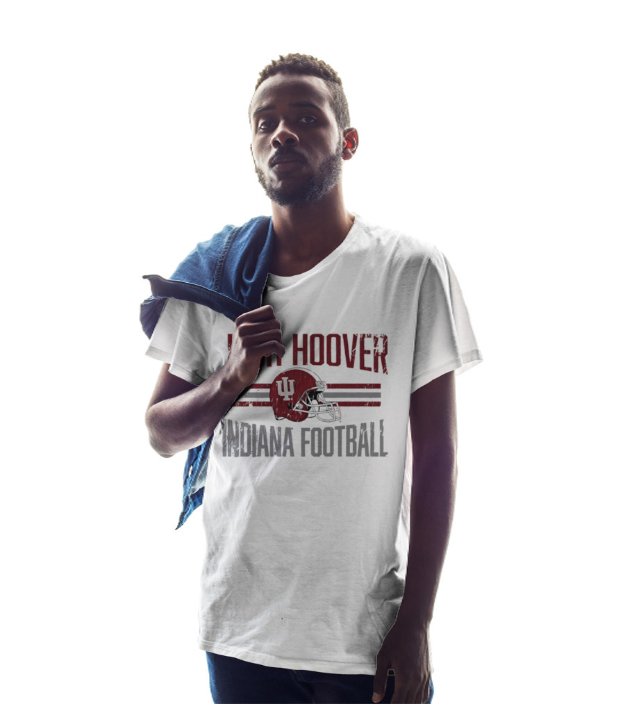Josh Hoover Indiana Hoosiers Football NCAA Helmet Hero T-Shirt