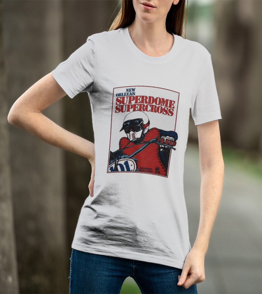 New Orleans Superdome Supercross Honda Racing 101 T-Shirt