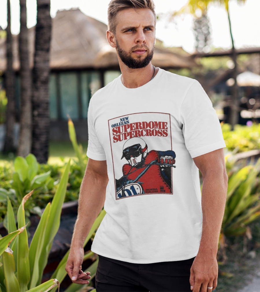 New Orleans Superdome Supercross Honda Racing 101 T-Shirt