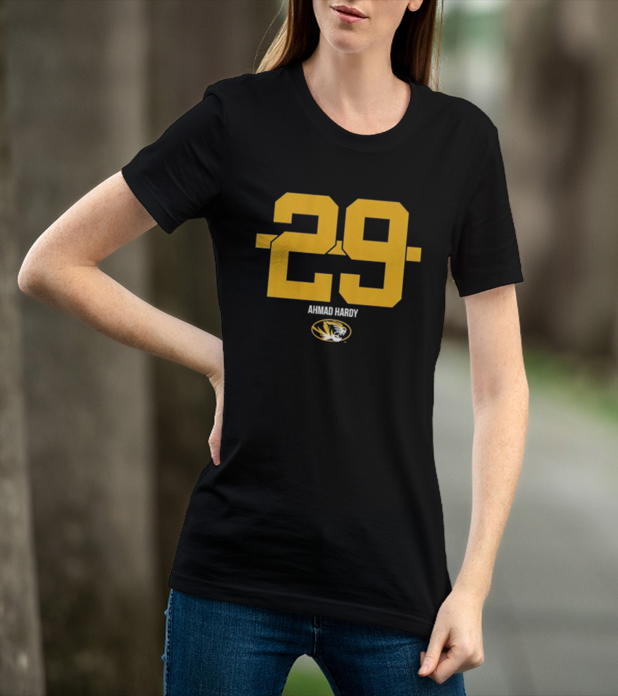 Ahmad Hardy 29 Missouri Tigers NCAA Football T-Shirt
