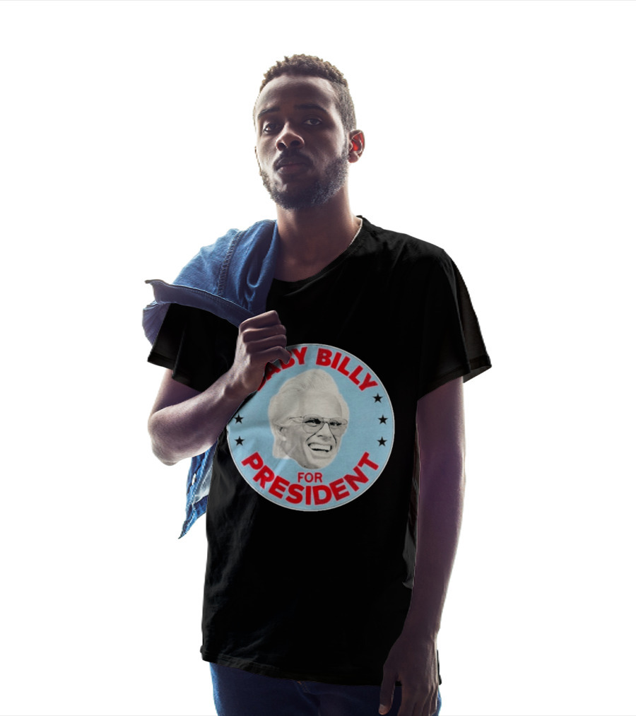 Baby Billy For President Campaign Button T-Shirt