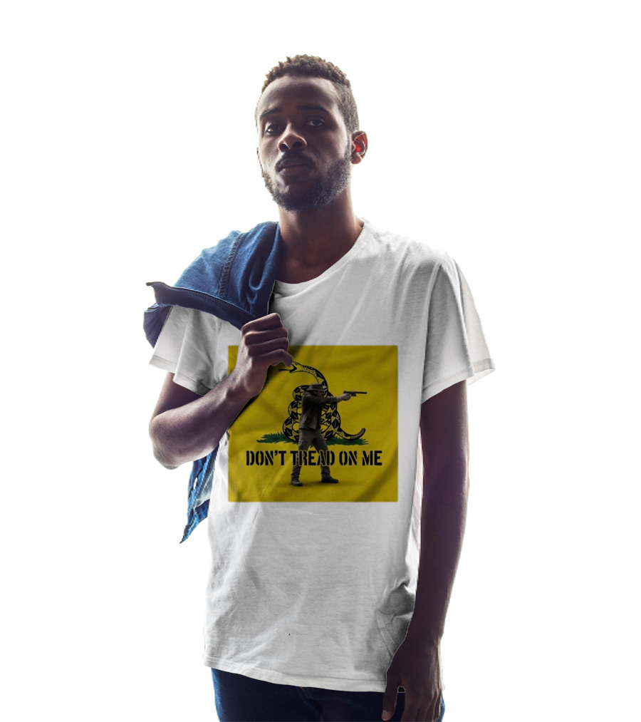 Jordan Salinas Don't Tread On Me Gadsden Flag Cowboy Gun T-Shirt
