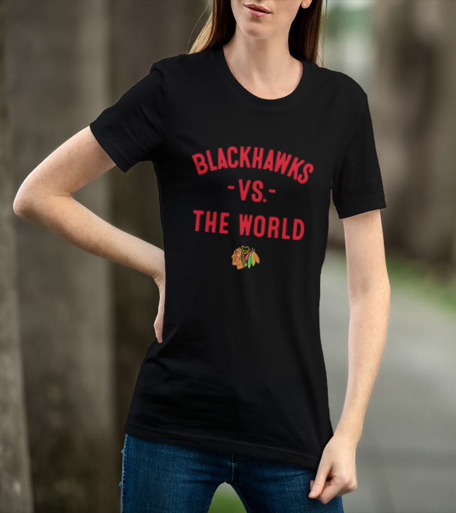 Blackhawks Vs The World NHL 2026 Nowbes T-Shirt