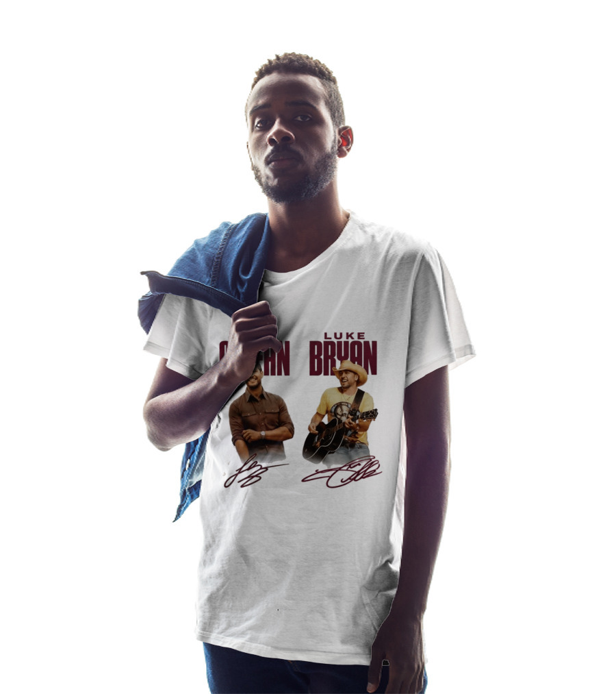 Montana Grizzlies Jason Aldean Luke Bryan Collaboration T-Shirt