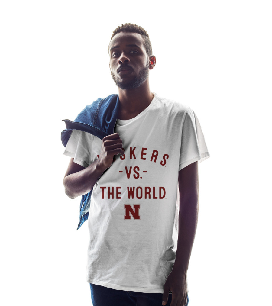 Huskers Vs The World Nebraska Cornhuskers NCAA 2026 Season T-Shirt