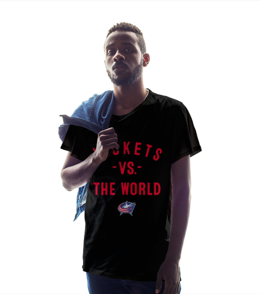 Jackets Vs The World Columbus Blue Jackets NHL 2026 T-Shirt