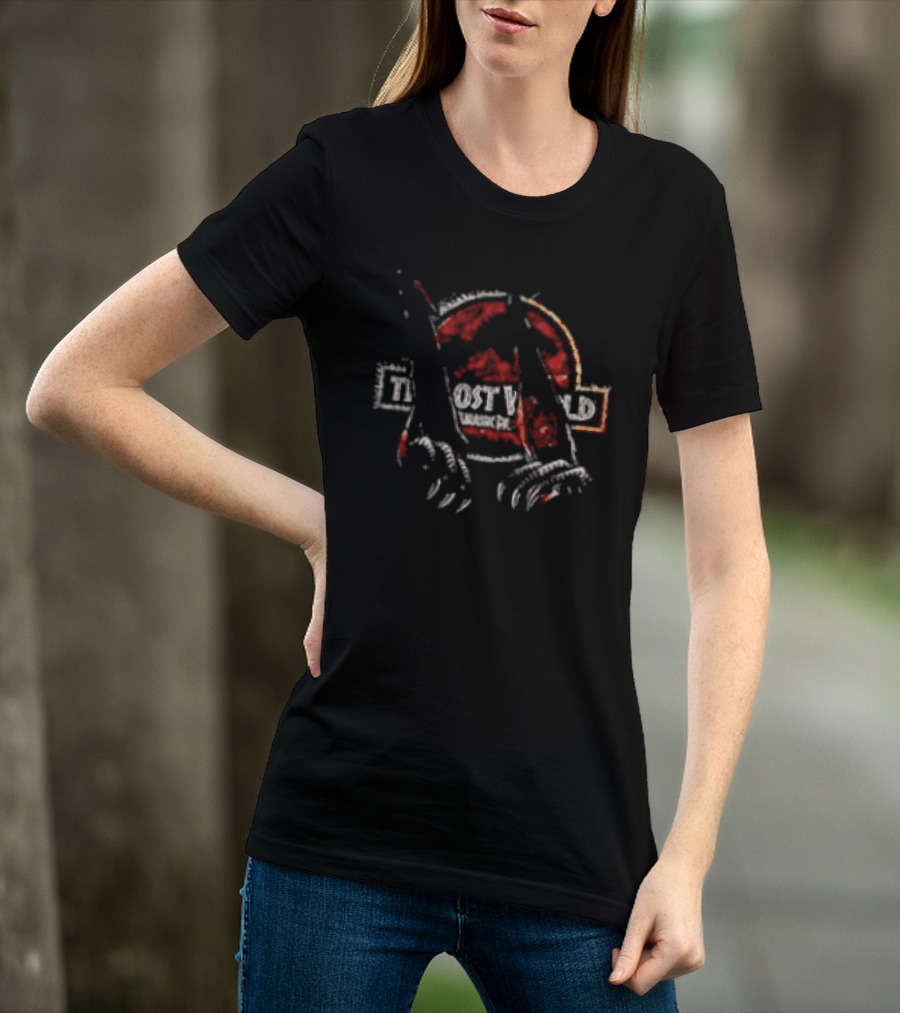 The Lost World Jurassic Park Something Has Survived Two Sided T-Shirt