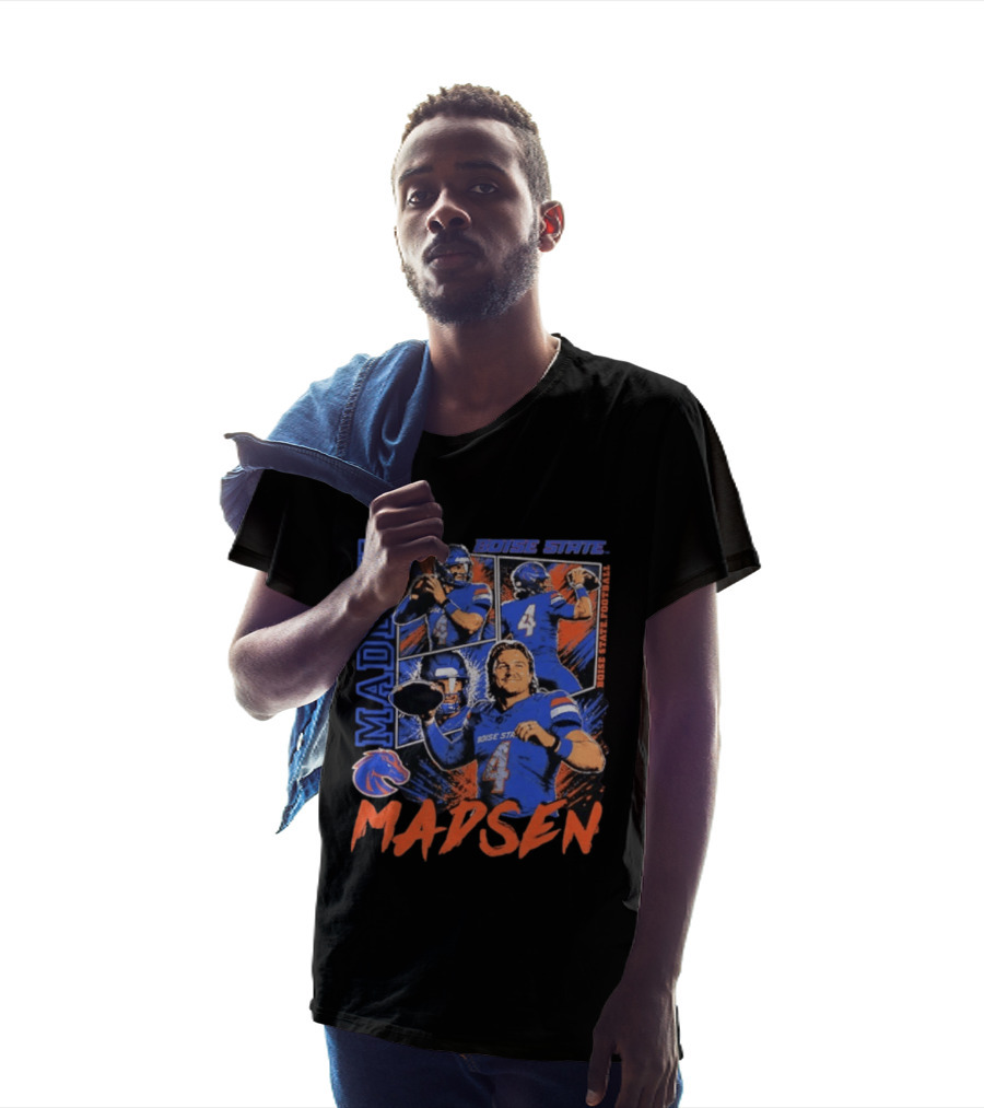 Maddux Madsen Boise State Broncos Football 2026 Big Ten Media Days T-Shirt