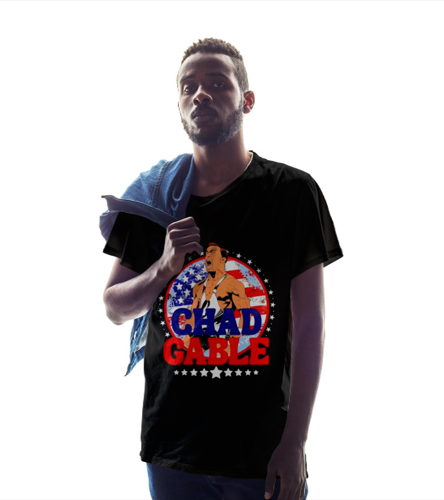 Chad Gable WWE Wrestling American Flag T-Shirt