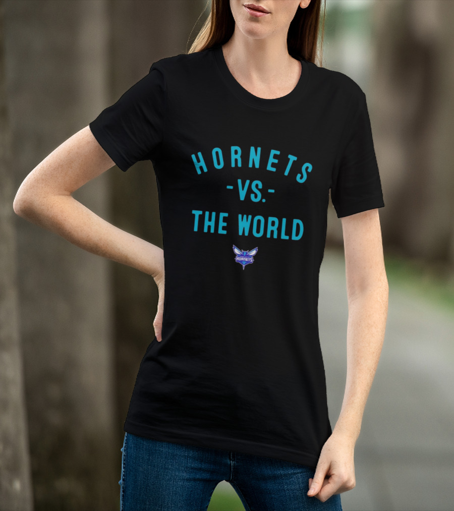Charlotte Hornets Vs The World NBA 2026 Nowbes T-Shirt