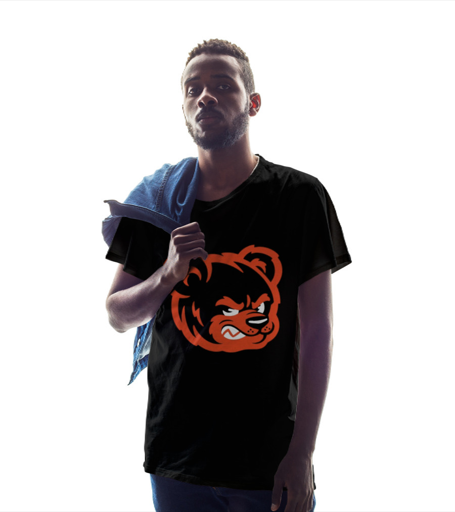 Monterrey Osos Fierce Bear Head T-Shirt