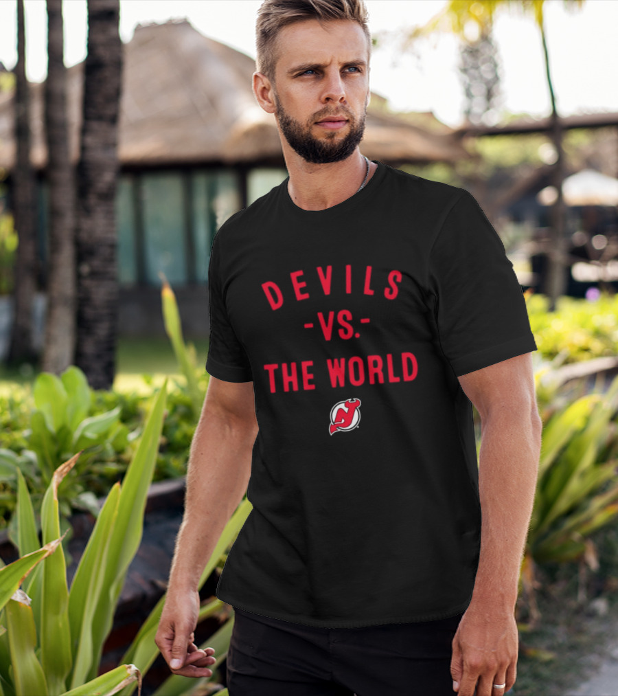 New Jersey Devils Vs The World NHL 2026 T-Shirt