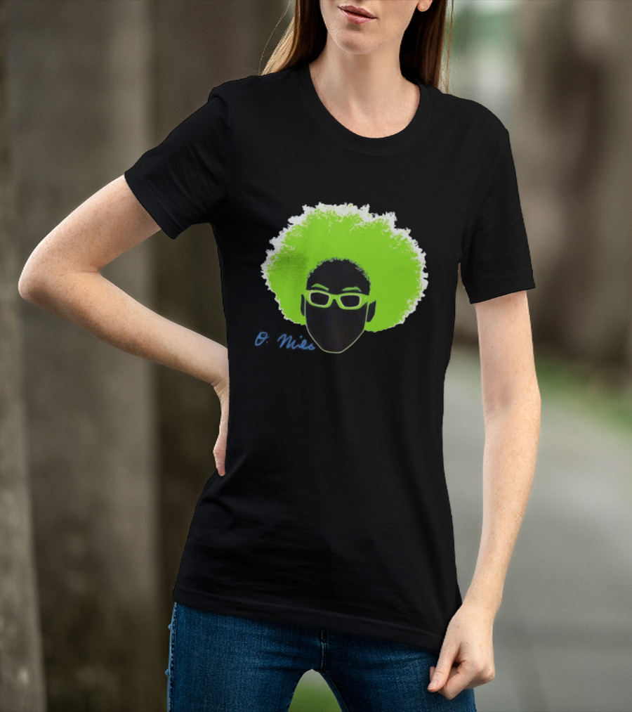 Olivia Miles Minnesota Lynx 2026 WNBA Green Afro And Glasses T-Shirt