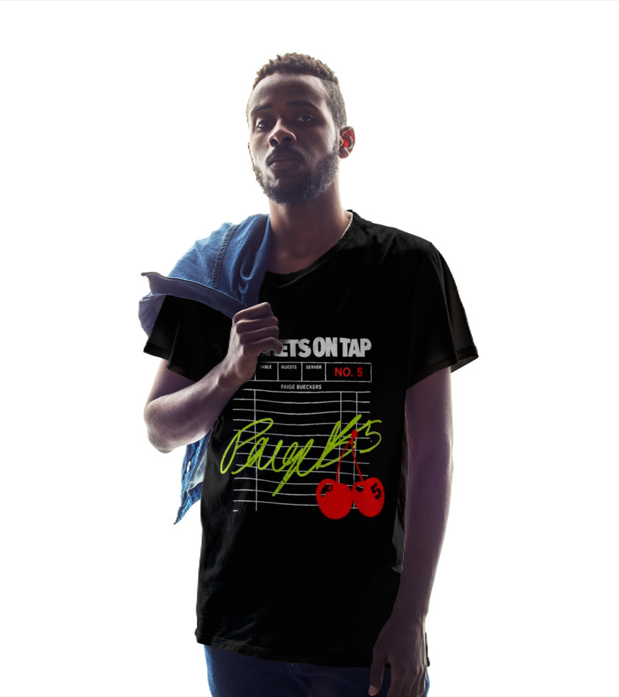 Buckets On Tap Paige Bueckers No. 5 T-Shirt