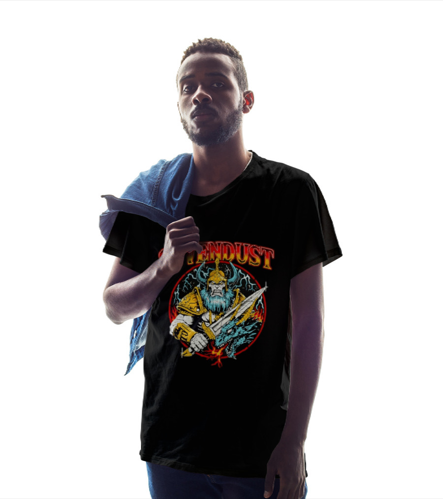 Sevendust Viking Warrior Dragon Battle Axe Power T-Shirt