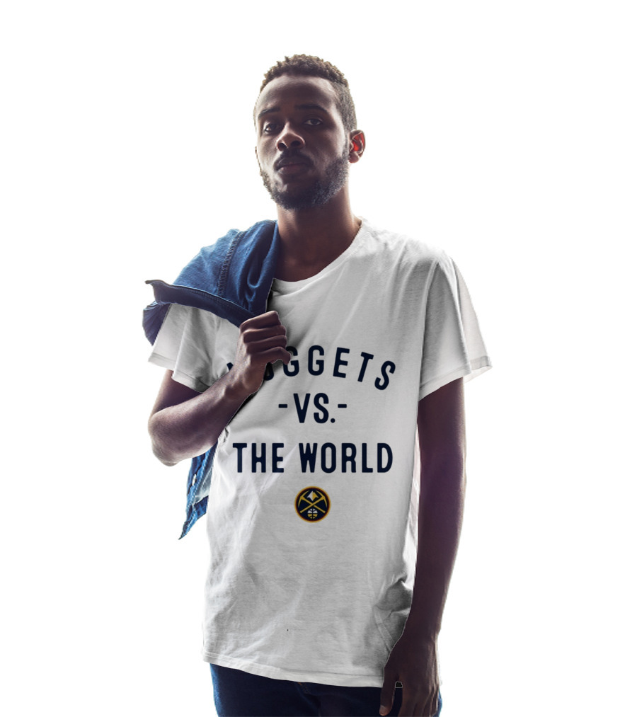 Nuggets Vs The World NBA 2026 Denver Nowbes T-Shirt
