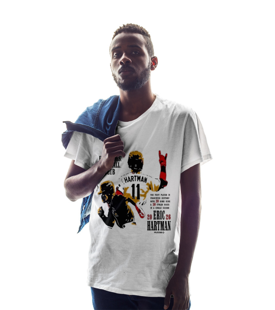 Eric Hartman Rome Emperors Baseball Club 2030 Season T-Shirt
