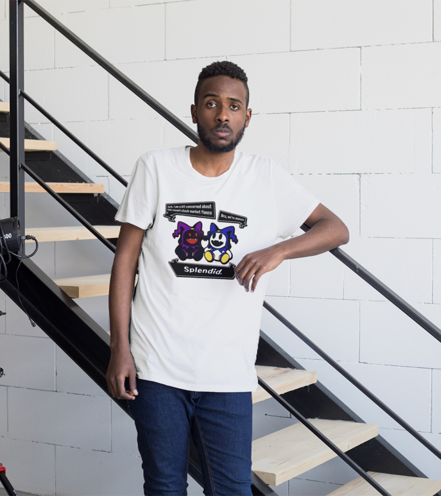 Splendid Jack I Am Concerned About This Recent Stock Market Fiasco Bro We're Demons T-Shirt