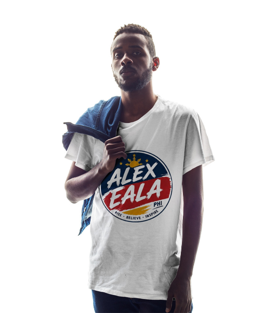Alex Eala Rise Believe Inspire Philippine Flag Sun Stars T-Shirt