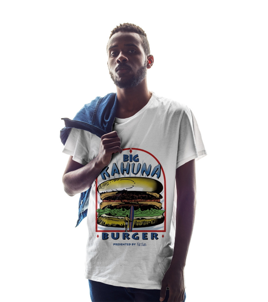Big Kahuna Burger Fat Sal's Surfing Sandwich Arch T-Shirt