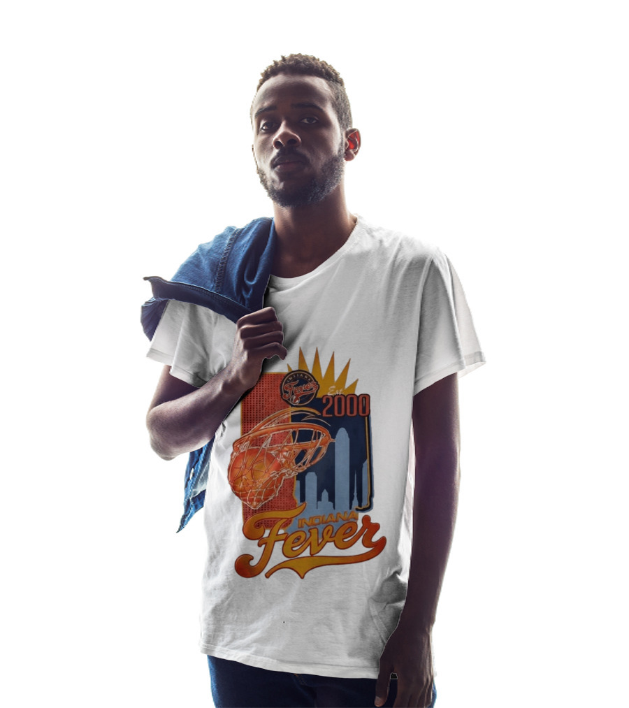Indiana Fever Est 2000 Basketball Skyline T-Shirt