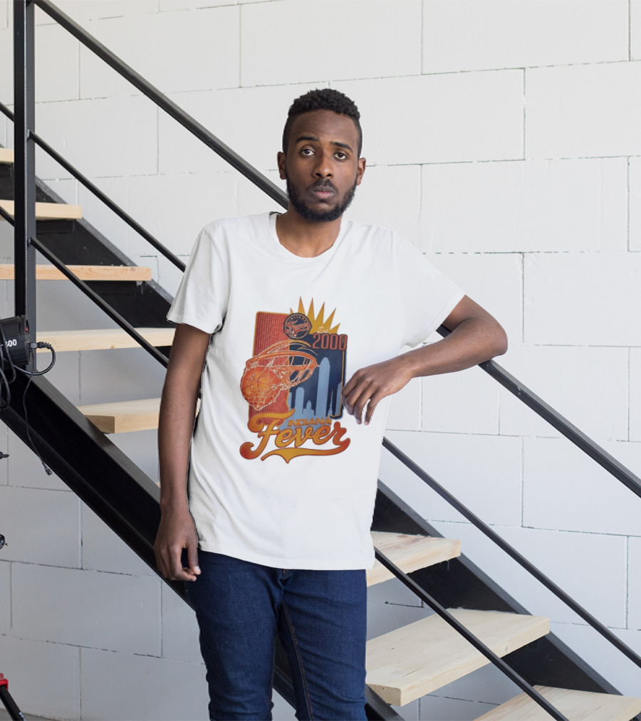Indiana Fever Est 2000 Basketball Skyline T-Shirt