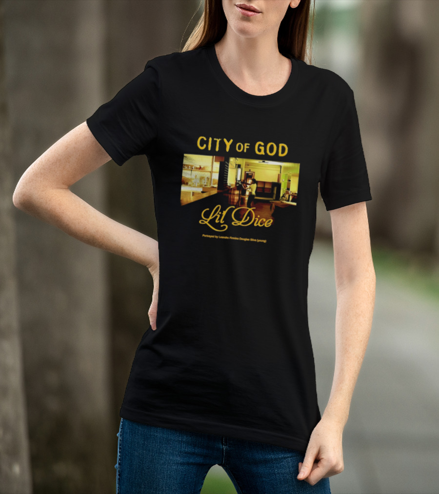 City Of God Lil Dice Leandro Firmino Douglas Silva T-Shirt