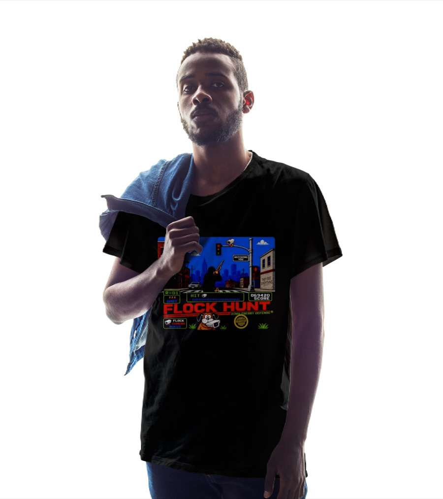 Flock Hunt No Privacy Ing You They See Everything Flock Camera Series T-Shirt