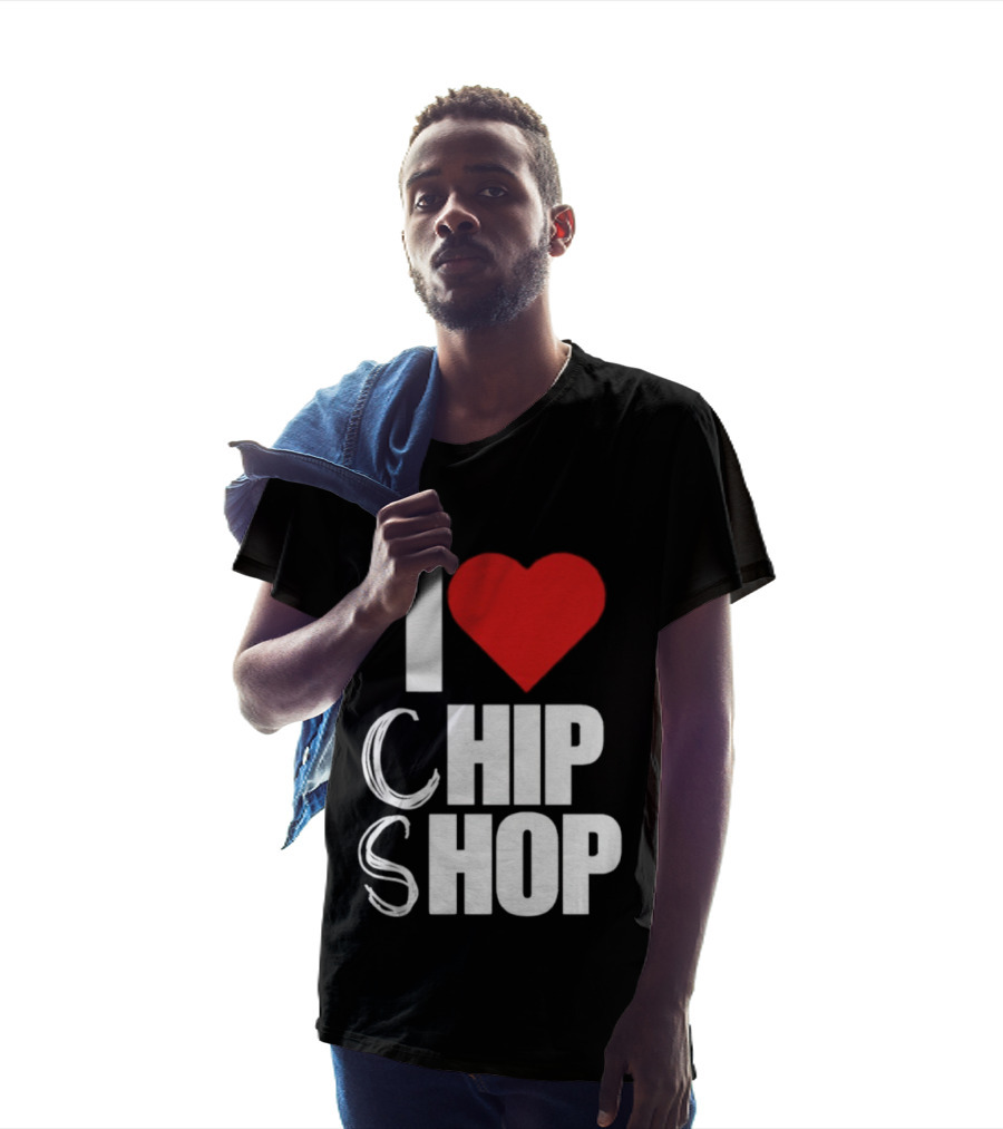 I Love Heart Chip Shop T-Shirt