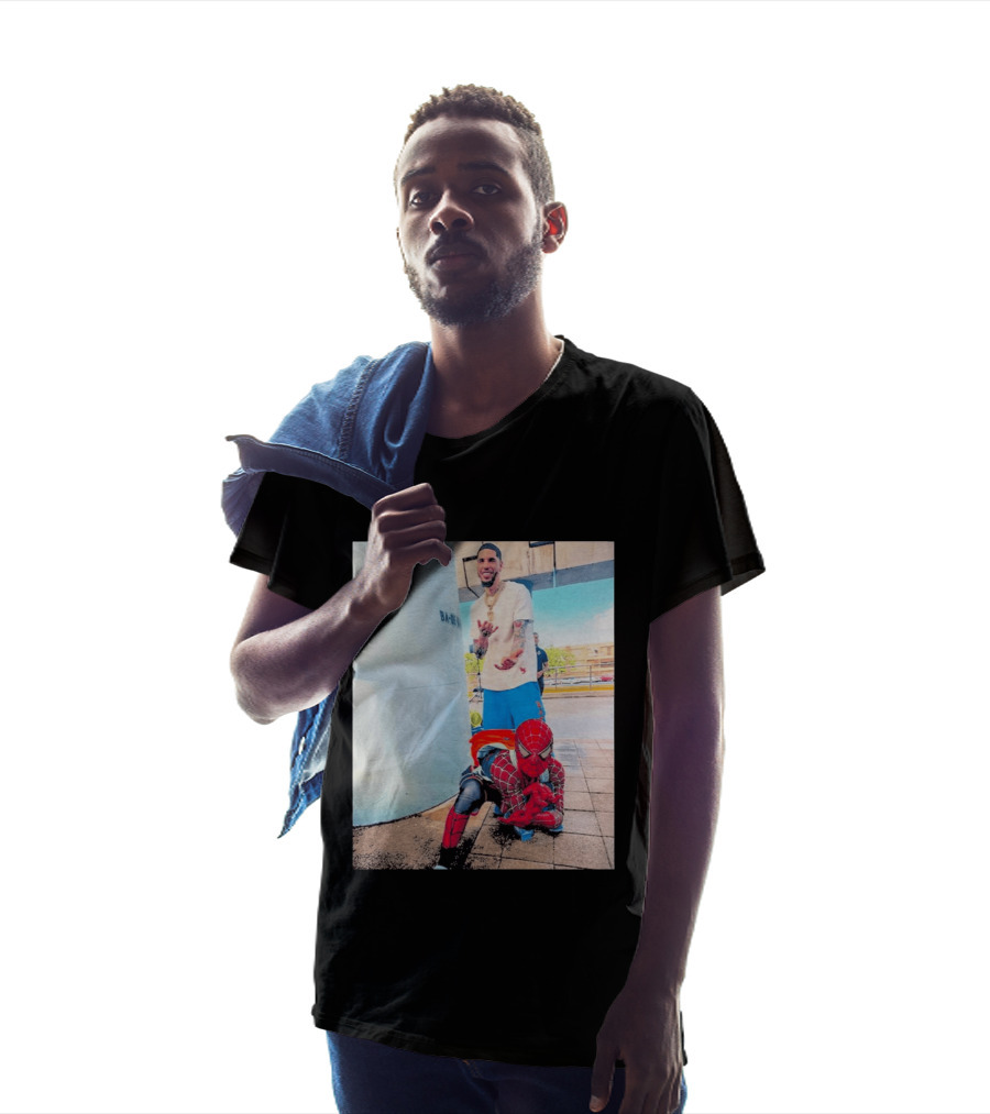 BA MO LaMelo Ball Spider Man T-Shirt