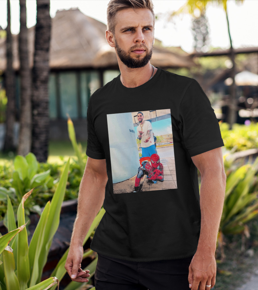 BA MO LaMelo Ball Spider Man T-Shirt