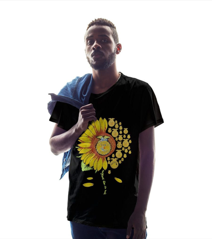 You Are My Sunshine FFA Sunflower Emblem Agricultural Education T-Shirt