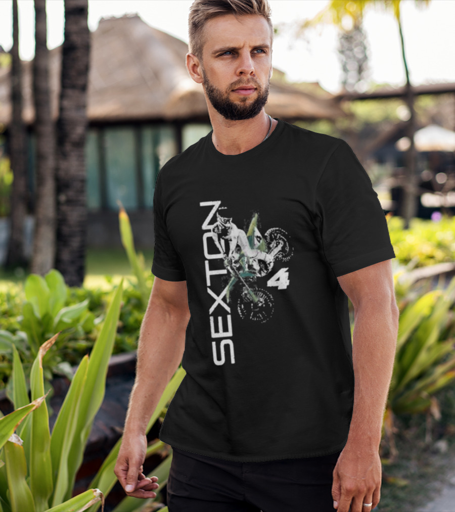 Kawasaki Chase Sexton Motocross Rider Racing T-Shirt