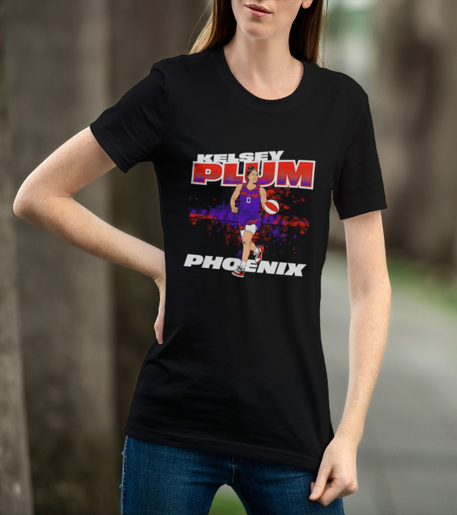 Kelsey Plum Phoenix Mercury WNBA 0 Basketball Player T-Shirt
