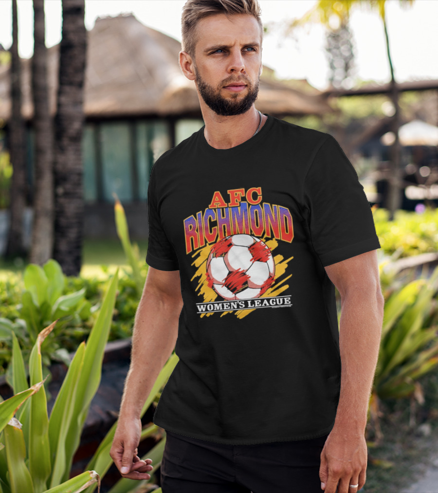 Ted Lasso AFC Richmond Women's League Soccer Ball T-Shirt