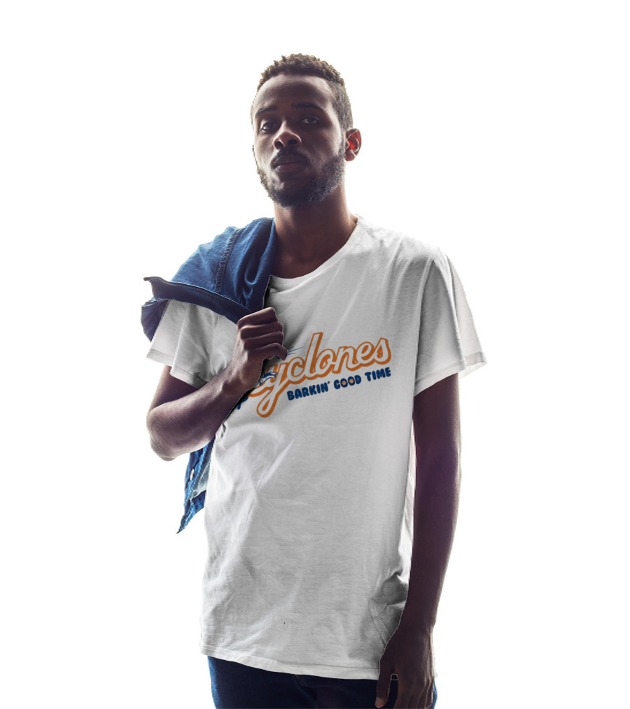 Brooklyn Cyclones Barkin Good Time Baseball Dog Fun T-Shirt