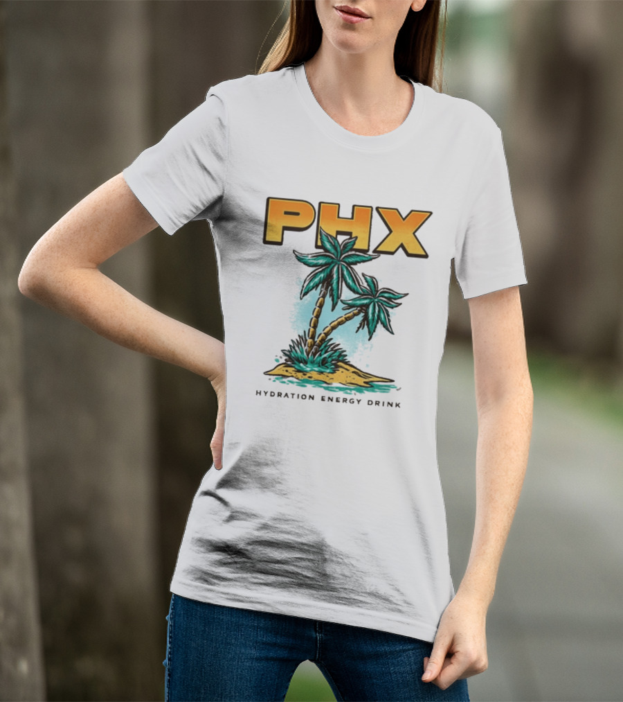 PHX Palm Tree Hydration Energy Drink T-Shirt