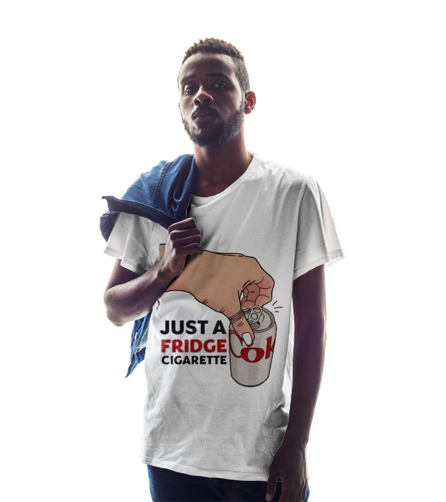 Just A Fridge Cigarette Coke Pop Art Can T-Shirt