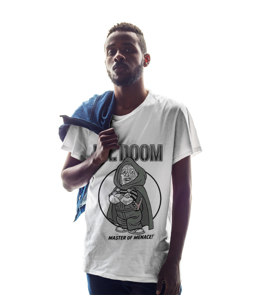 Dr Doom Master Of Menace Villain T-Shirt