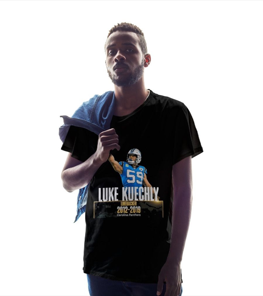 Luke Kuechly Carolina Panthers Linebacker 2012 2019 T-Shirt
