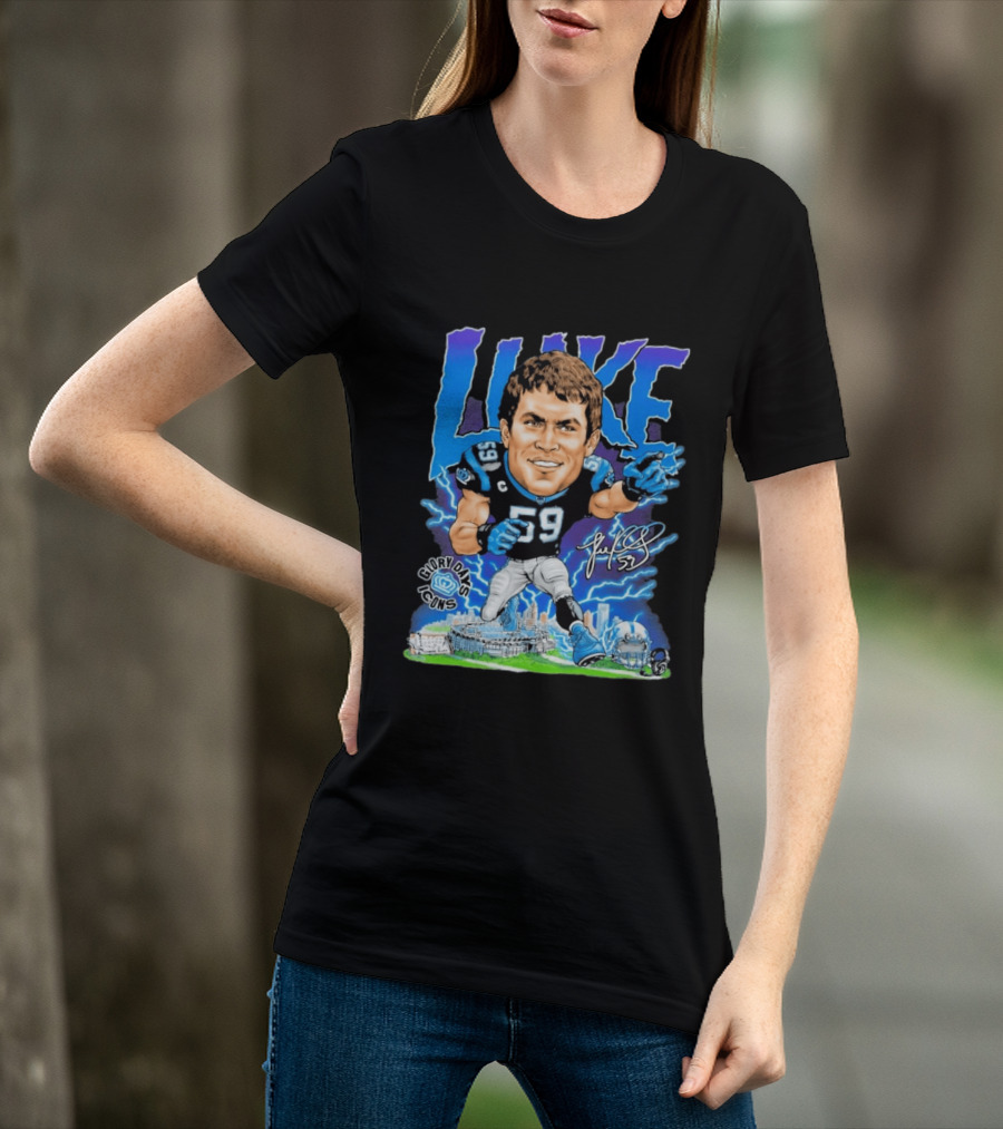 Glory Days Icons Luke 59 Football Legend T-Shirt
