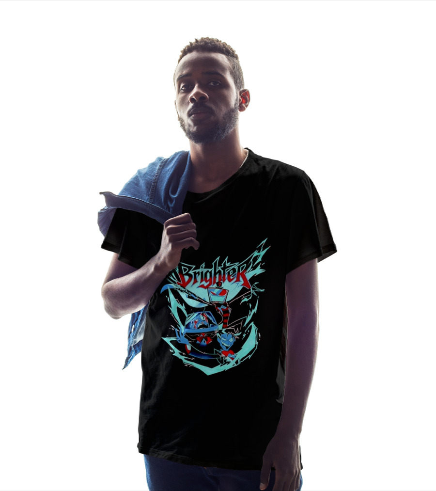 Brighter Vox Vincent Blue And Red T-Shirt